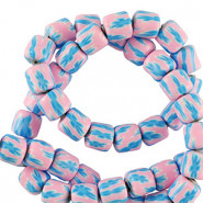 Polymer beads 6mm - Peonia pink